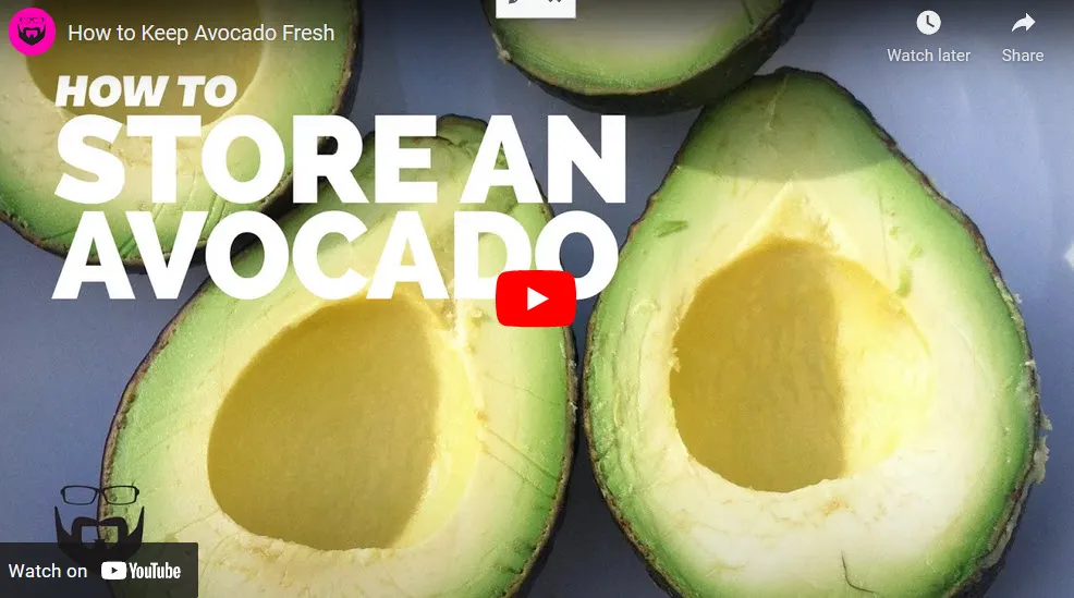 Keep Avocados Fresh