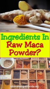 Raw Maca Powder Benefits