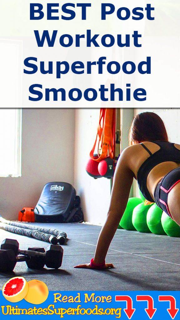 THIS Is The BEST Post Workout Superfood Smoothie