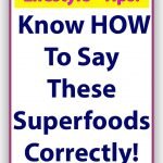 Superfood-Correctly