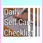 Daily Self-Care Checklist