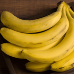 Bunch of ripe bananas.