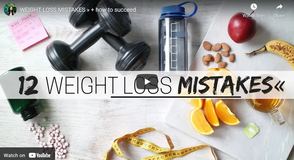 Weightloss Mistakes